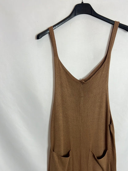 OTRAS. Mono largo punto camel. T XS/S