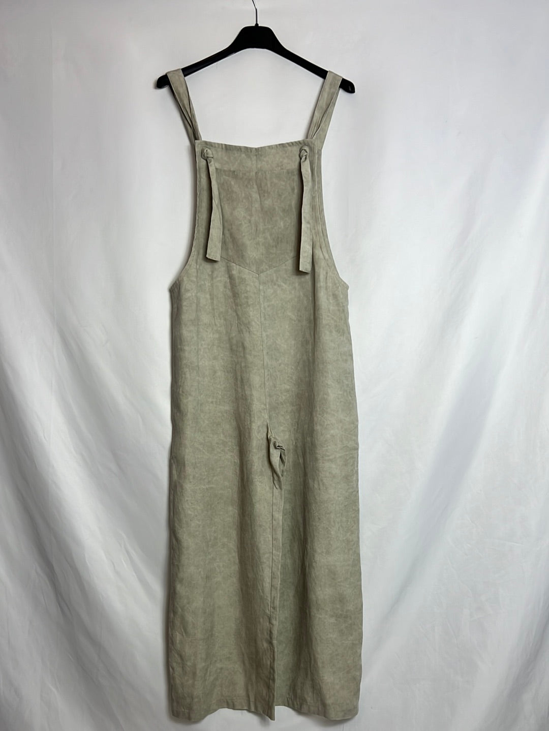 ZARA. Peto midi gris  efecto desgastado. T S