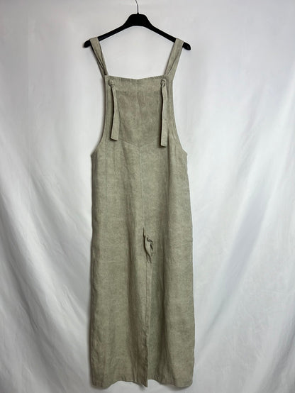 ZARA. Peto midi gris  efecto desgastado. T S