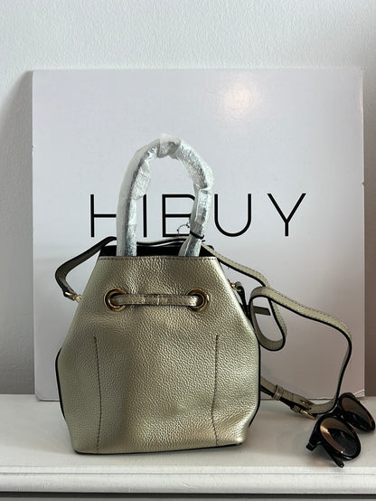 FURLA. Mini bicolor double handle bag