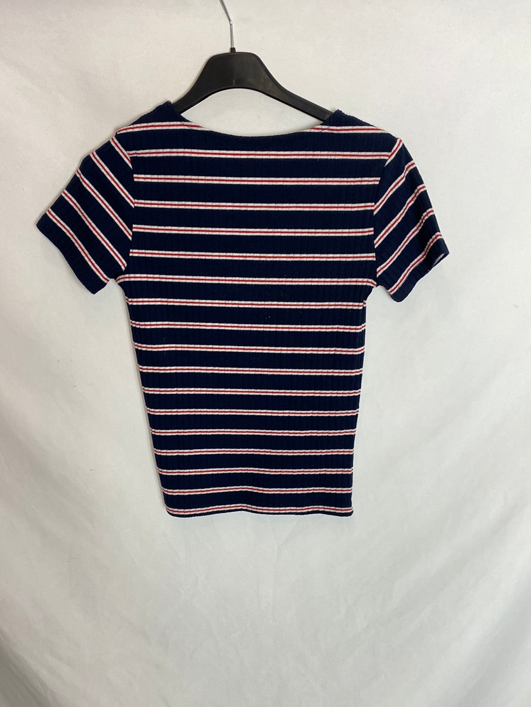 KIABI. Striped knit top. XS