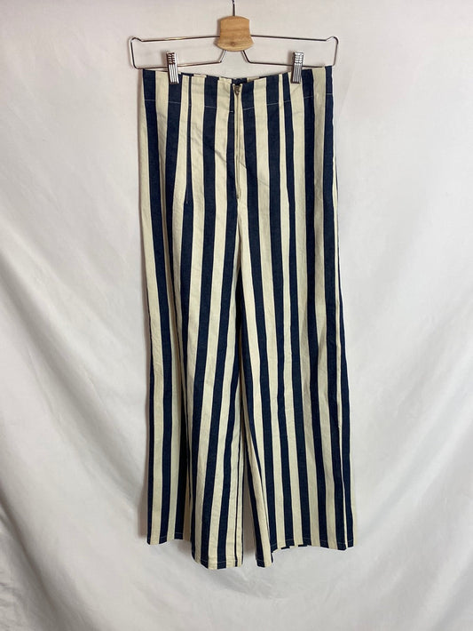 OTHERS. Striped straight-leg trousers. TS
