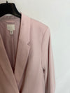 H&M. Blazer rosa estilo oversized. T.XS