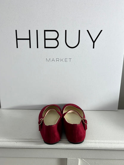 SFERA. Burgundy buckle Mary Jane. Size 29