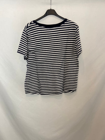 ZARA. Camiseta rayas T. XL