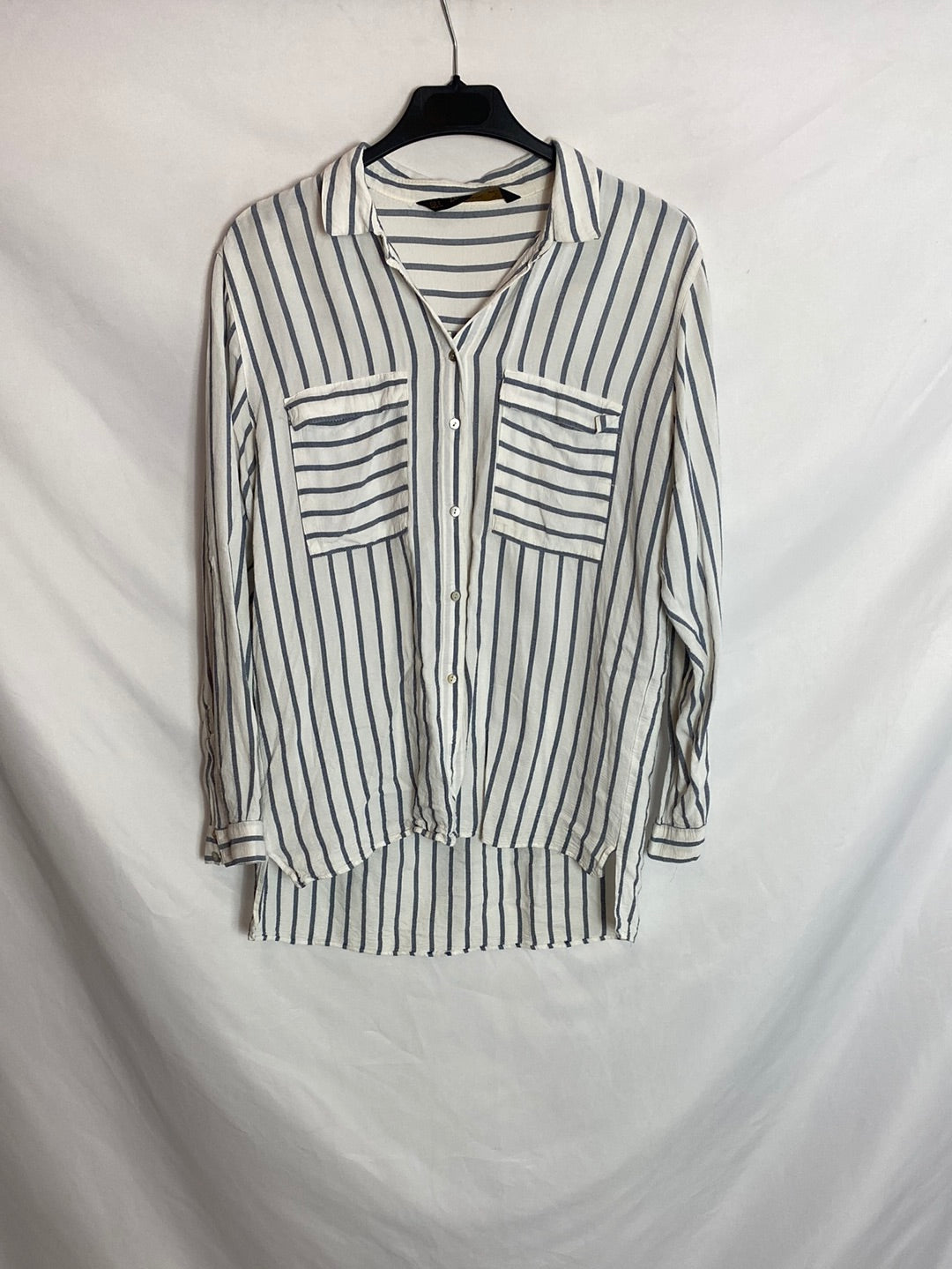 ZARA. Camisa rayas. T.S