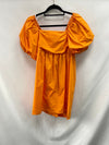 PRIMARK. Vestido mostaza anaranjado T.36
