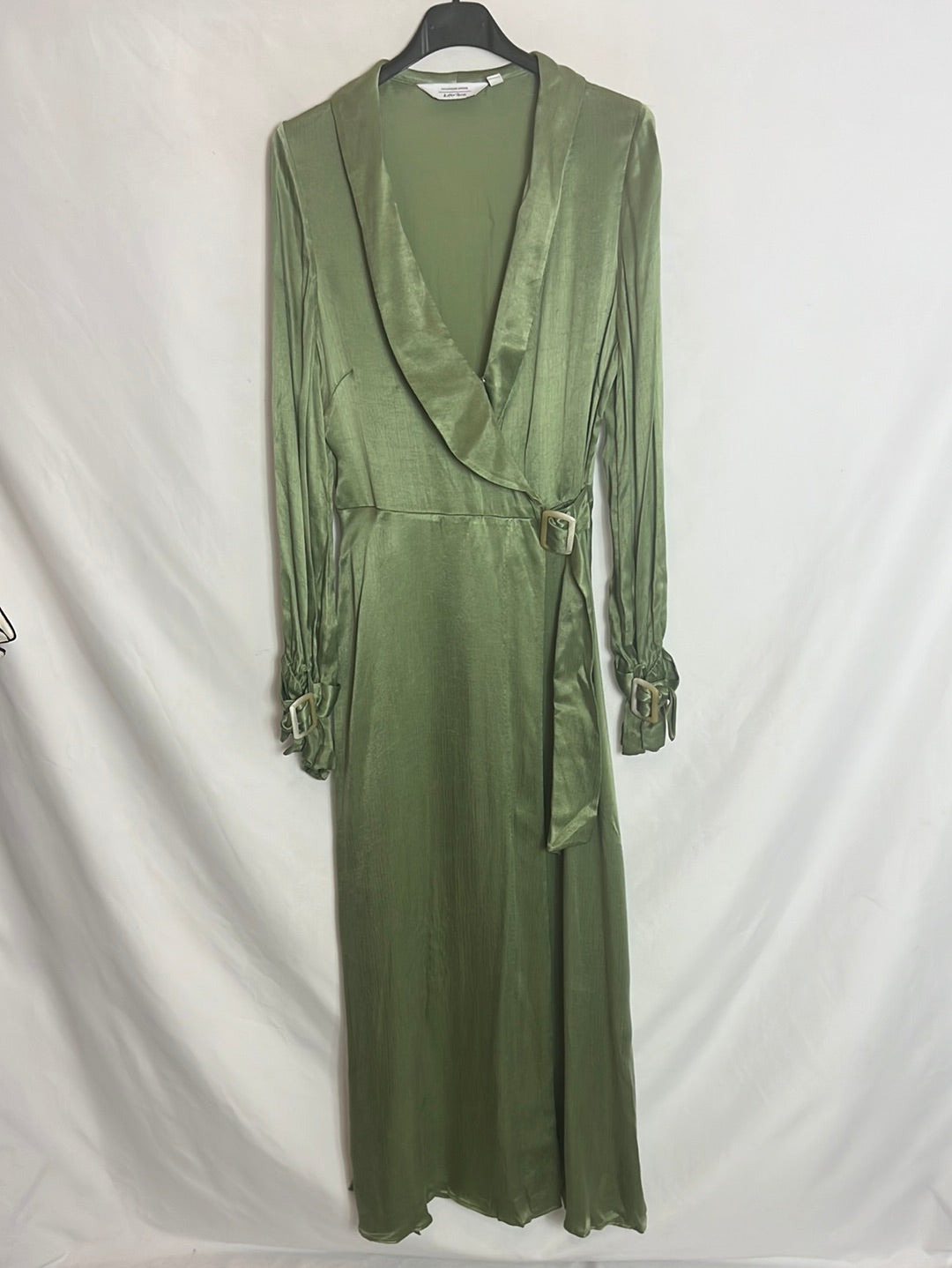 &OTHER STORIES. Vestido largo verde T.36