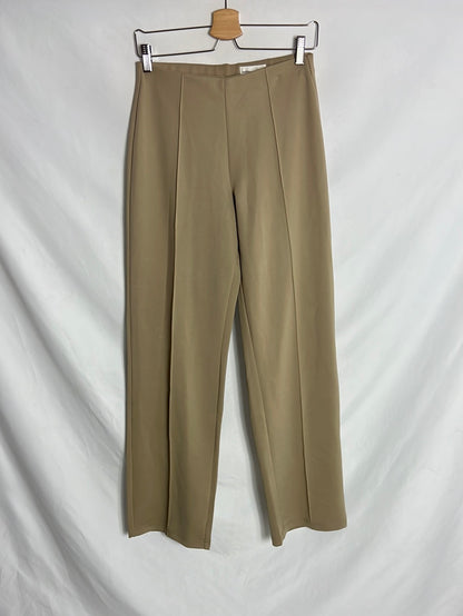 LEFTIES. Pantalón pata ancha pinza. T M