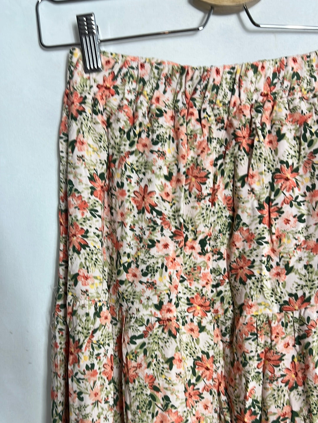 BLUGIRL. Falda larga flores T.M