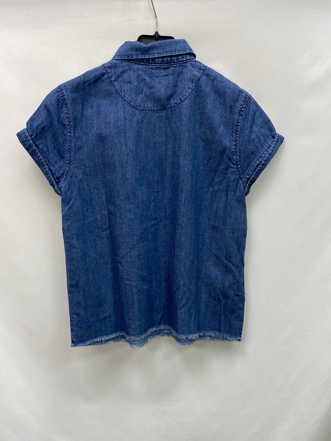 OTHERS. Short-sleeved denim blouse TS