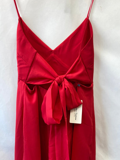 CRISTINA TAMBORERO.Vestido largo fiesta T.38