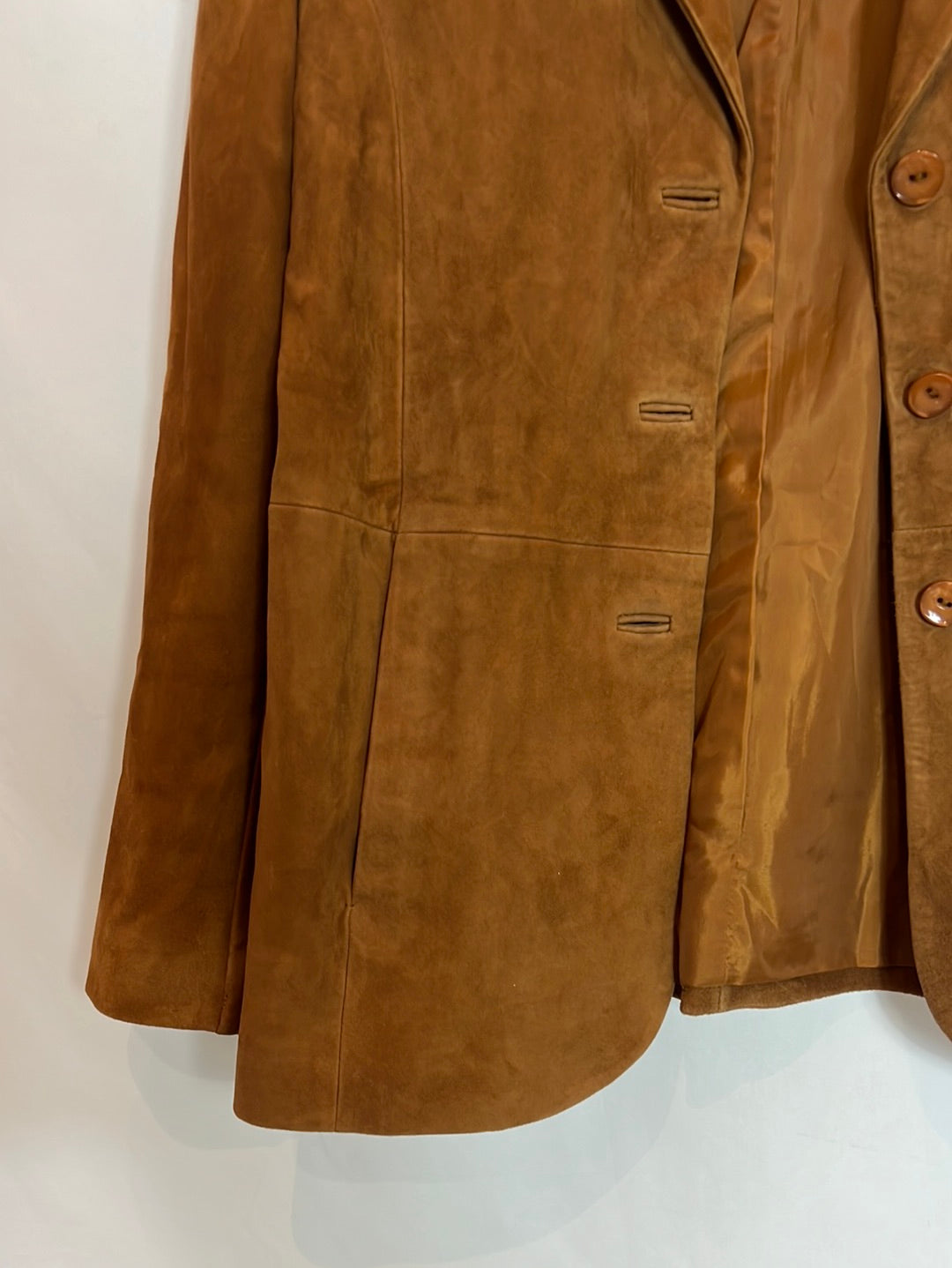 OTHERS. Vintage camel leather jacket. Size 44 (tare)
