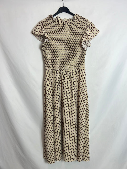 OTHER. Printed satin midi dress. TS