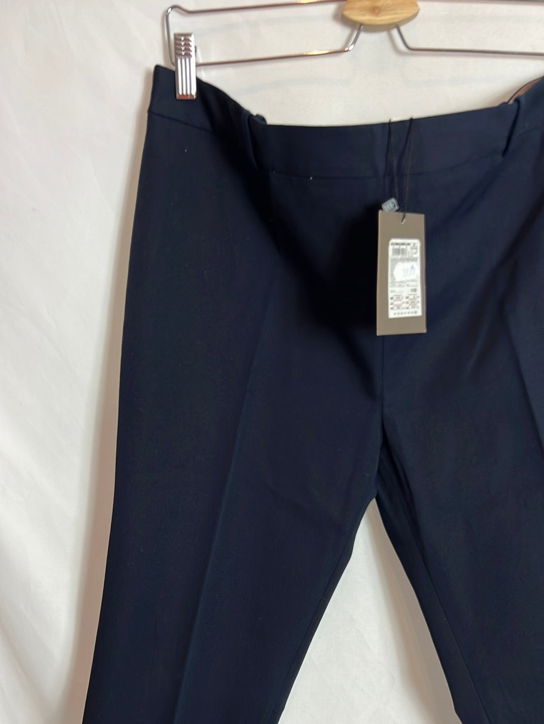 CORTEFIEL. Pantalón pinzas azules. T 48