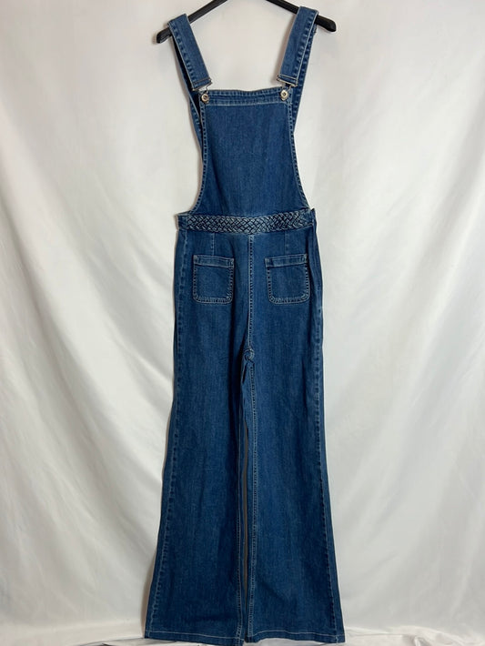 ZARA. Peto vaquero detalle cintura. T XS