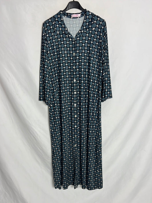 CRUSH. Geometric print midi dress. YOU (M)