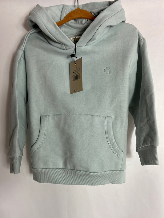GOCCO. Sudadera capucha azul claro. T 3-4 años