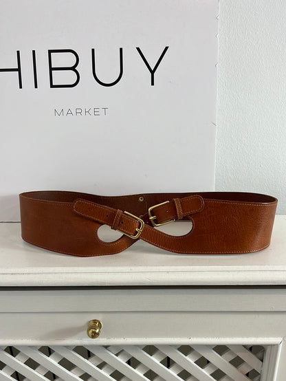 TOPSHOP. Cinturón estilo fajín piel. T 80