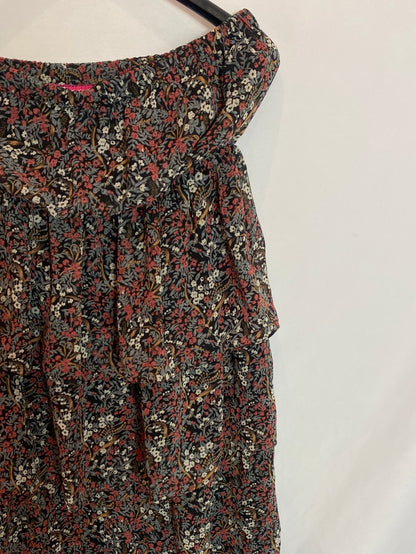 OTHERS. Strapless dress with ruffles. TM