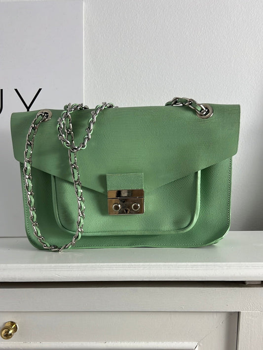 ICON. Bolso verde claro