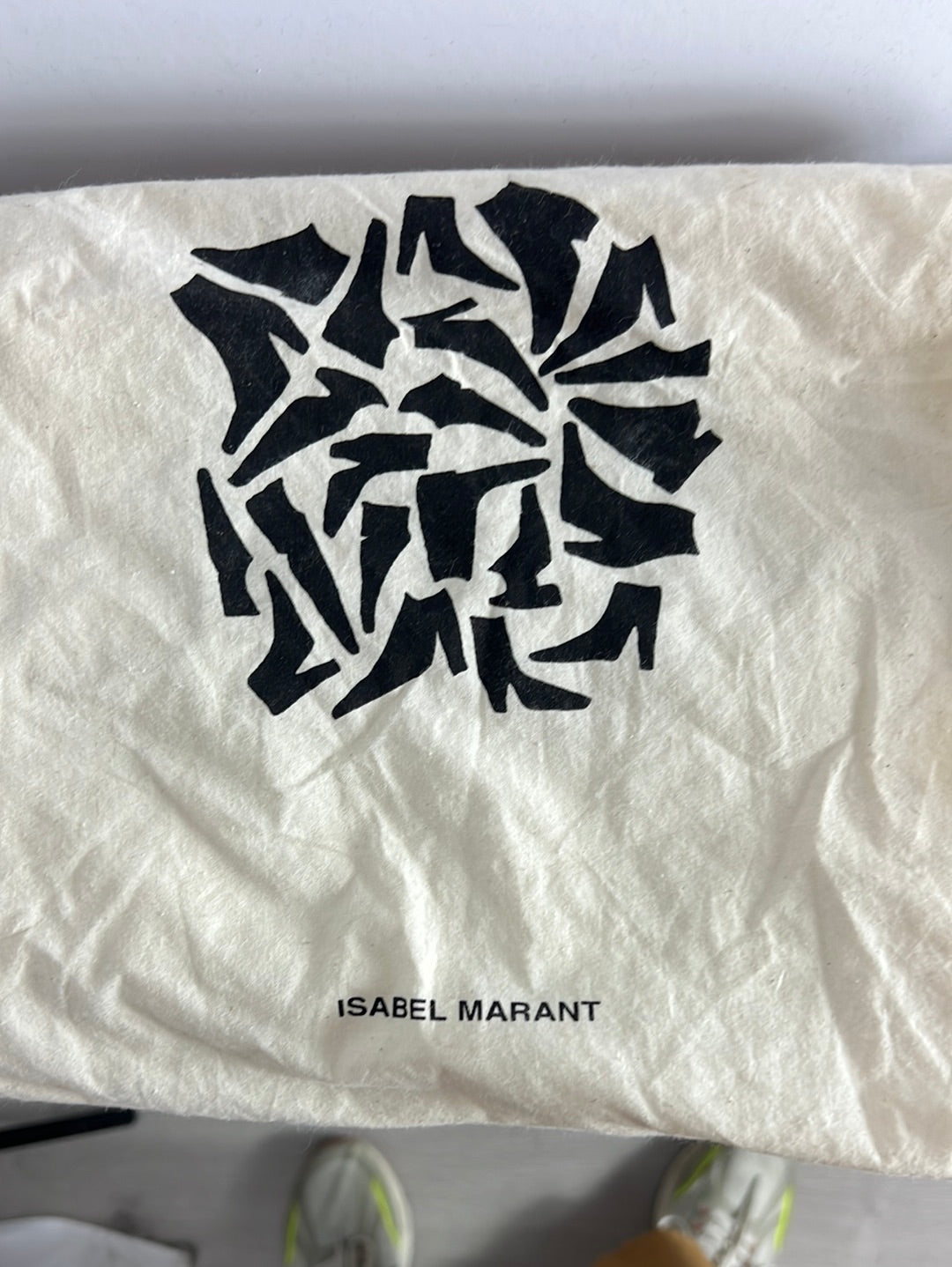 ISABEL MARANT. Deportivas marrones plataforma inferior. T 38