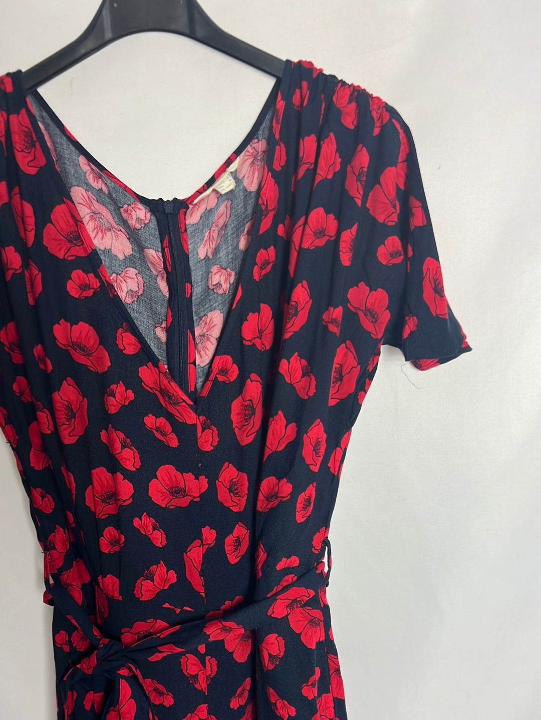 Mono largo azul flores T 40 – Hibuy market