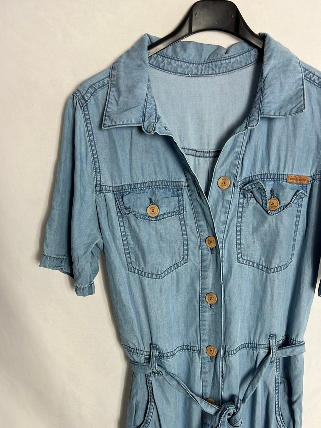 CAPITÁN DENIM. Mono largo denim T.M