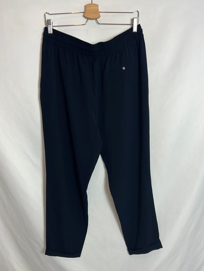 ZARA. Blue flowy trousers. Size XL