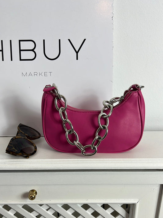 PULL&amp;BEAR. Mini pink bag