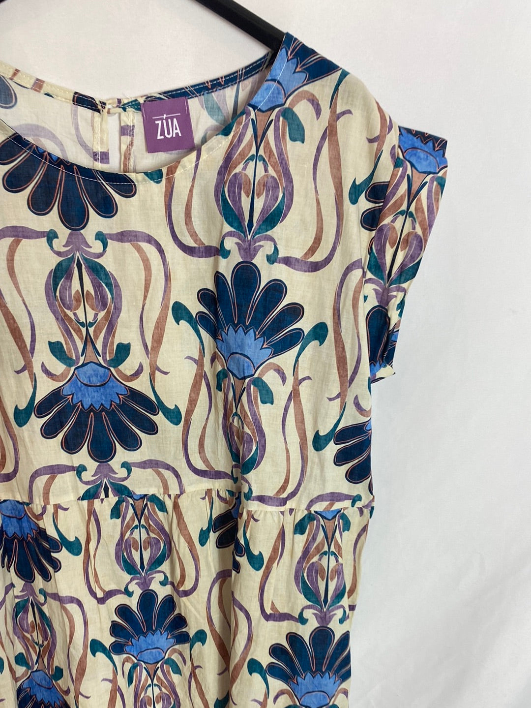 ZUA. Printed midi dress. YOU