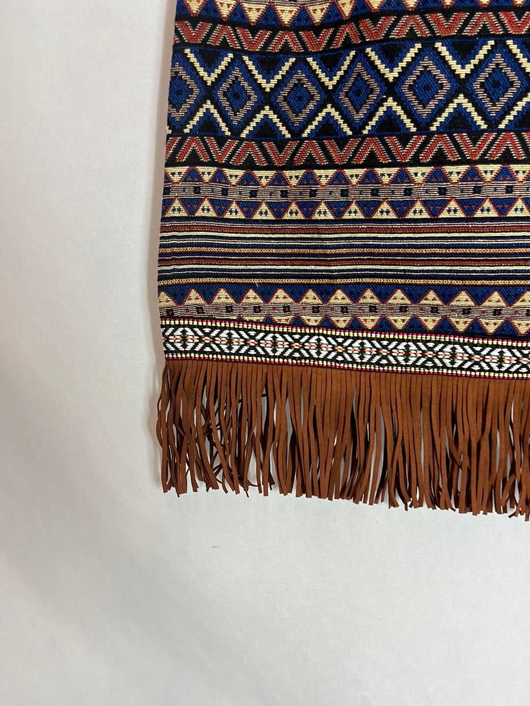 SINTY.Falda étnica flecos T.S