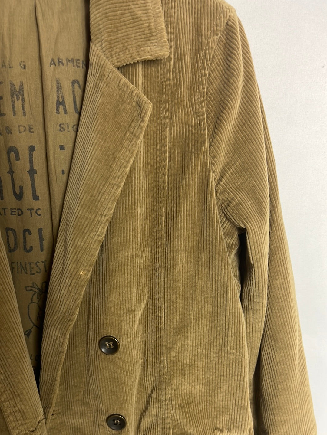 SYSTEMACTION. Brown blazer. ts