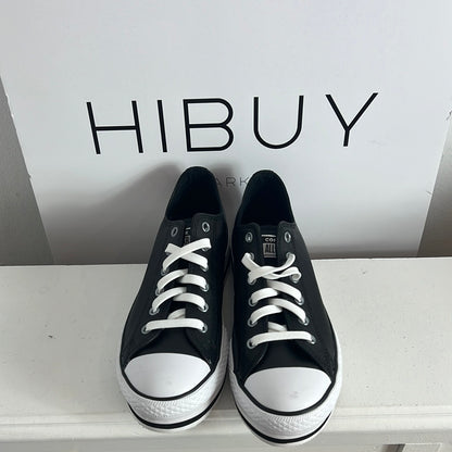 CONVERSE. Zapatillas negras piel T.37