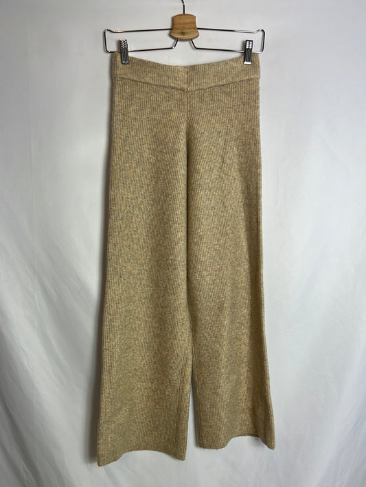 ZARA. Heathered knit culottes. TS