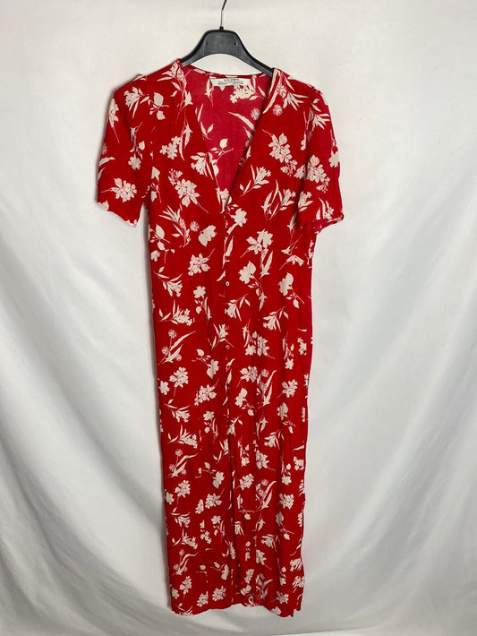 ZARA. V-neck shirt dress T.xs