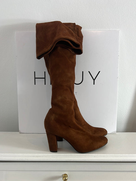 OTRAS. Botas ante camel T.37