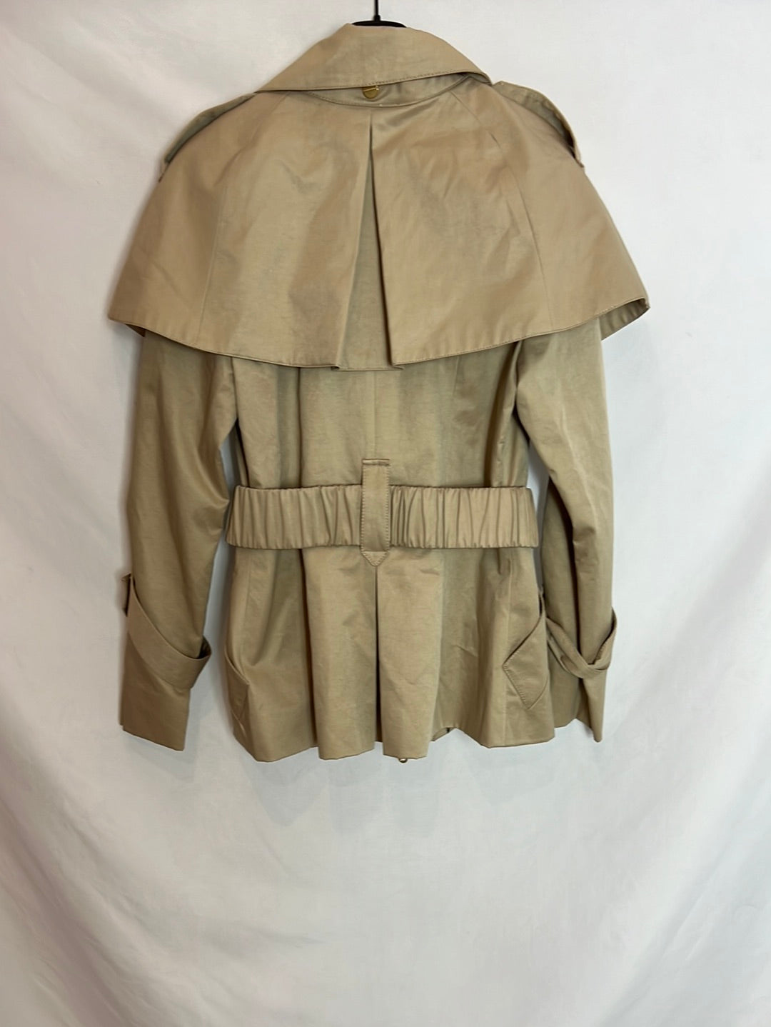 HOLY PREPPY. Chaqueta estilo militar beige. T L (M)