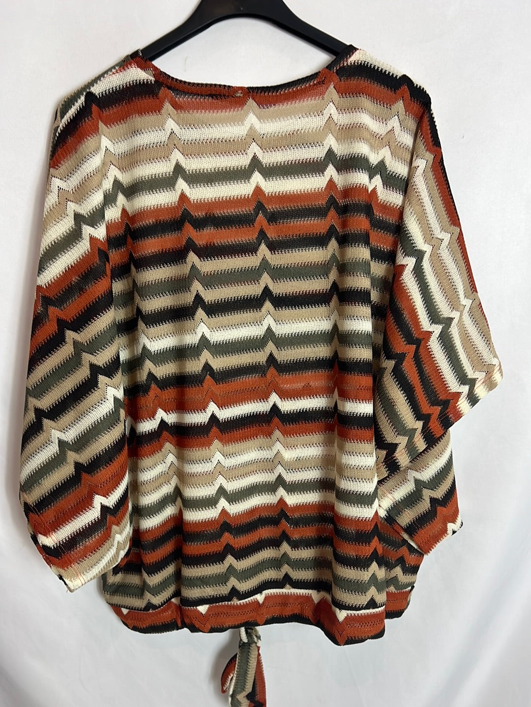 ZARA. Openwork top in colors. TL