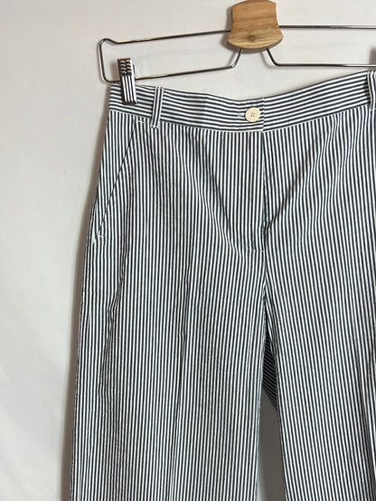 MAXMARA. Striped culottes. Size 36
