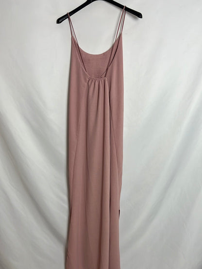 NEW COLLECTION. Long pink strapless dress TS/M