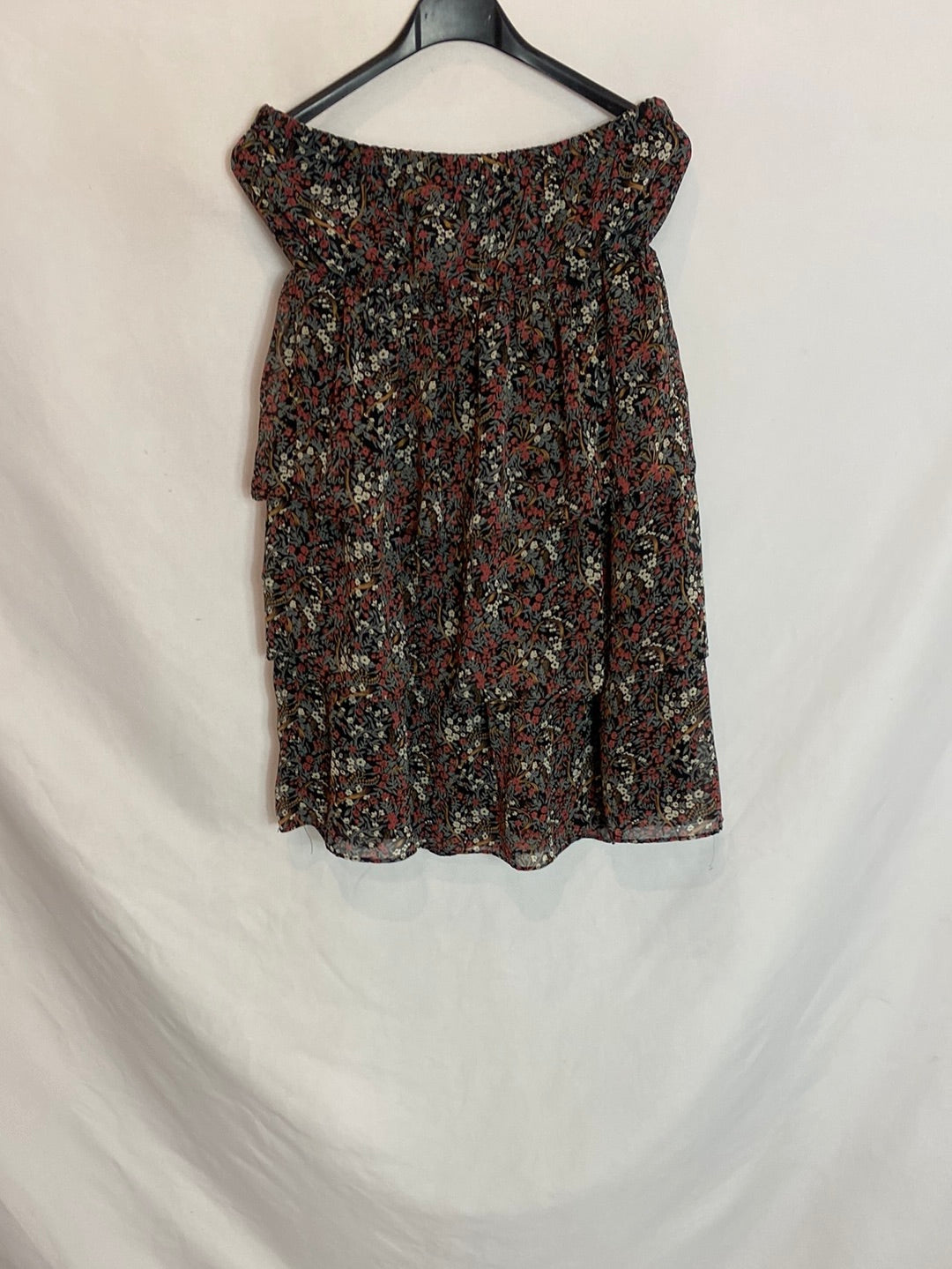 OTHERS. Strapless dress with ruffles. TM