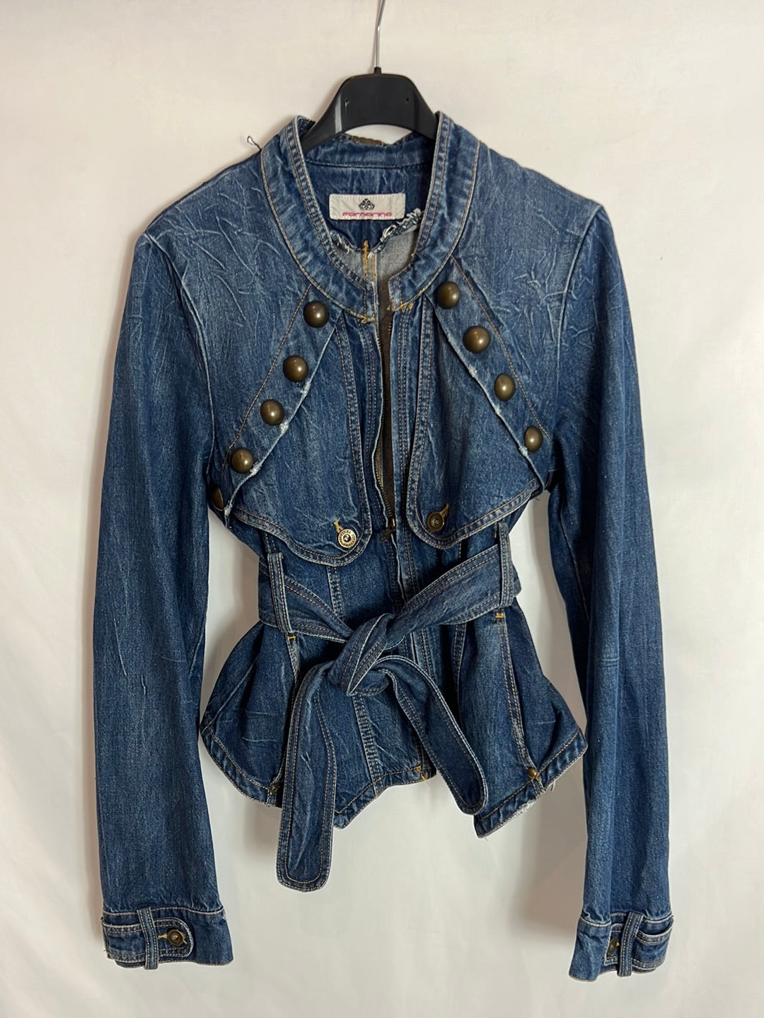 FORNARINA. Chaqueta denim vintage T.M(xs)