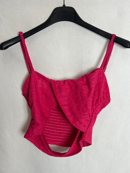 LOAVIES. total look pink texture T.xs