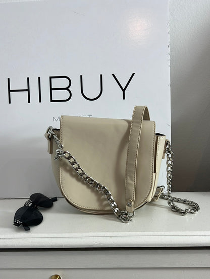 FOREVER 21. Beige oval bag