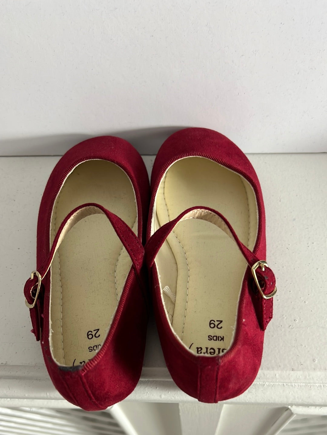 SFERA. Burgundy buckle Mary Jane. Size 29