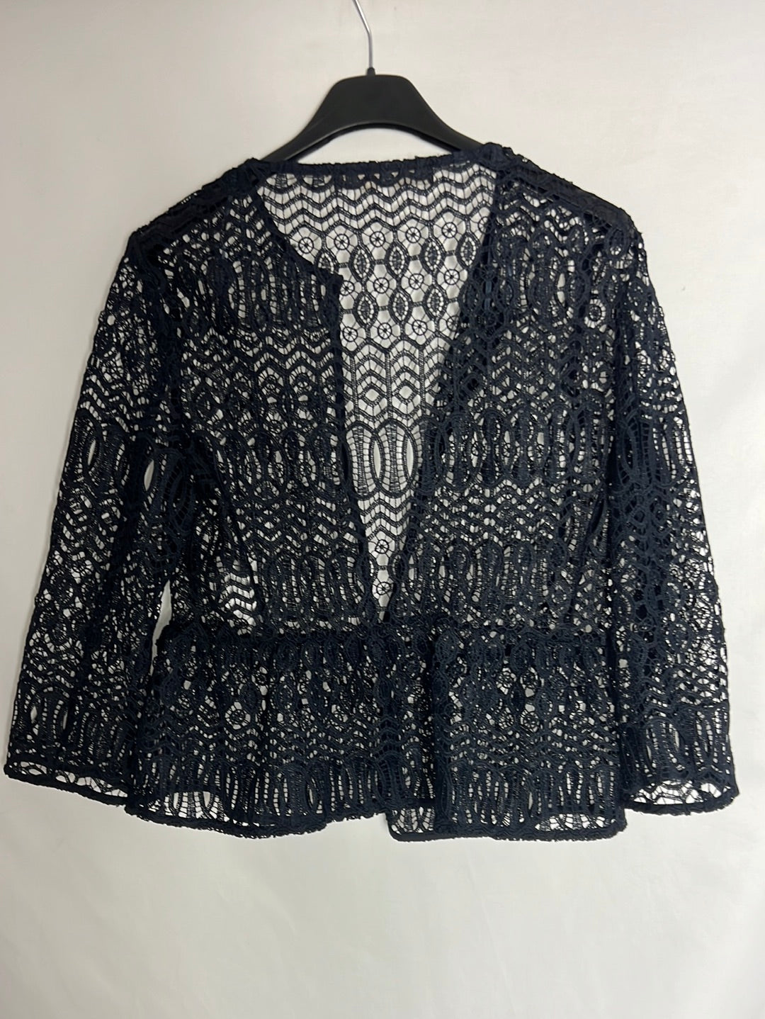 ZARA. Blue lace jacket. TS