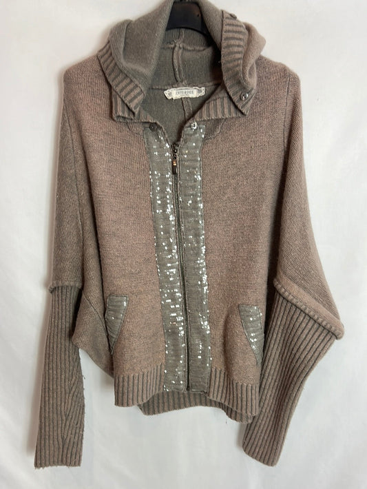 INTERDEE. Sequined flecked sweater YOUR(S)