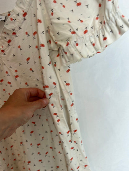 Long floral dress T.xs