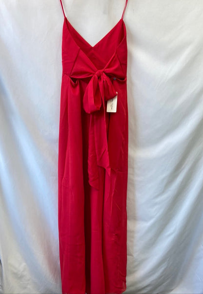 CRISTINA TAMBORERO.Vestido largo fiesta T.38